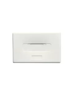 Conectores sub-d para contenedores vacíos Gewiss 9-15-25, 3 módulos, sistema gw20238, blanco